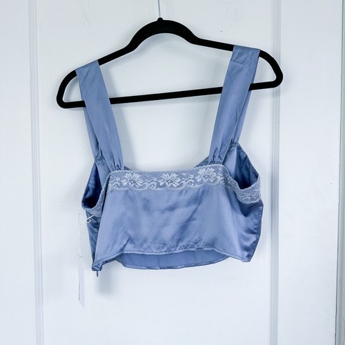 Reformation | NWT Beatrice 100% Silk Midi Skirt Two Piece Set Viola Blue 10 $298 - Foto 9 di 16