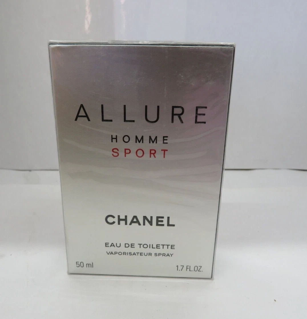 ALLURE HOMME SPORT BY CHANEL EAU DE TOILETTE SPRAY 1.7 Fl oz/50 ml  NIB/SEALED