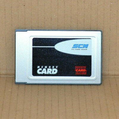 SCM PC-Card 720-0003-01 FCL001M-15C-00-89B4 Flash Memory Card