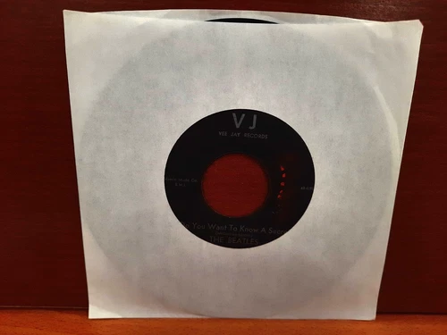 45 / The Beatles / 1964 / Do You Want To Know A Secret / Thank You Girl / VJ 587