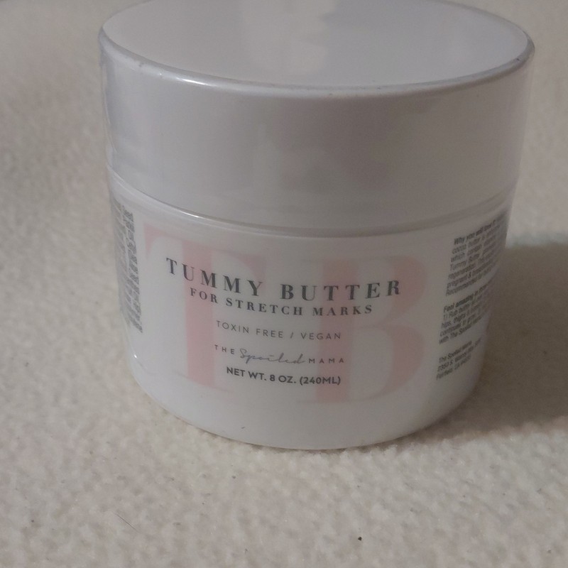 The Spoiled Mama Tummy Butter Stretch Mark & Scar Reducer Vegan 8 oz/240 mL