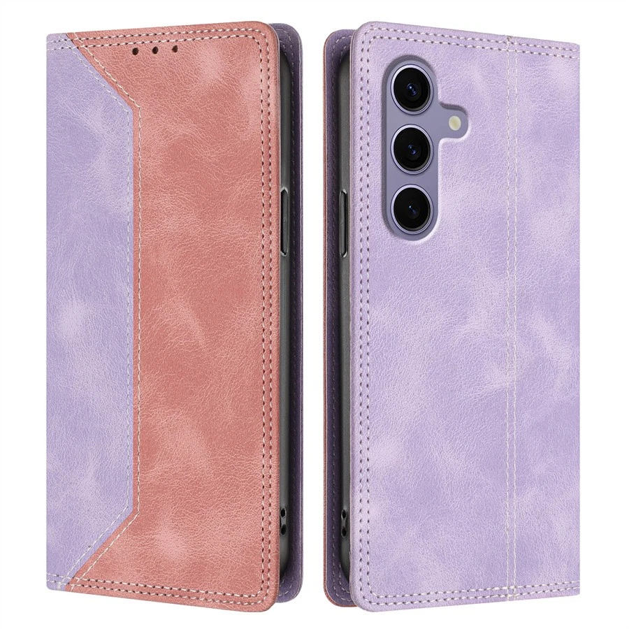 For Samsung M54 J4 J6 Plus Note 20 10 Skin Feel Magnetic Wallet Case Phone Cover - Image 4 of 4