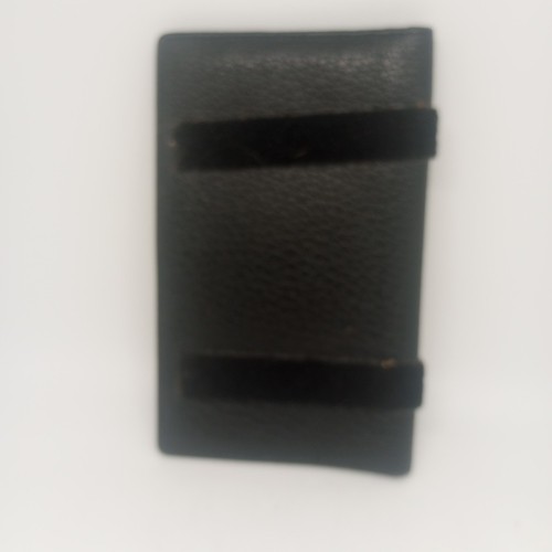 Carven black leather organizer travel document wallet. - Picture 5 of 8