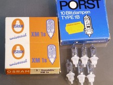 Konvolut - Osram Vacublitz - XM 1B -Blitzbirnen 25 Stück