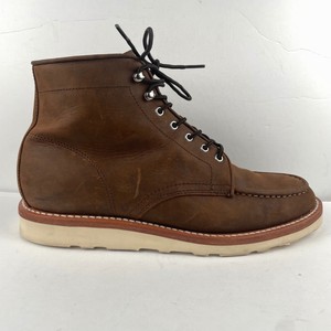 Thursday Boot Co Captain Leather Boots Mens Matte Black Cap Toe Lace up 12.5W Thursday boot captain black - Gem main image 4