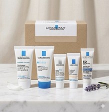 LA ROCHE-POSAY SKIN CARE FOR DRY SKIN TRAVEL SET - 5 PC