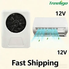 12V 12000BTU Truck Air Conditioner RV Caravan Car AC Unit No Noise Evaporator