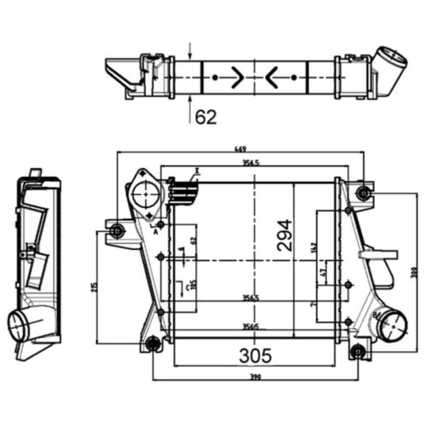 LadeluftküHler Mahle Ci 507 000S-image