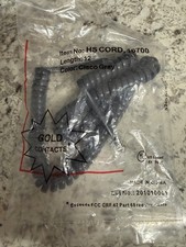 Gray 12Ft Handset Cord for Cisco 7900 7800 SPA500 8800 Series Phone