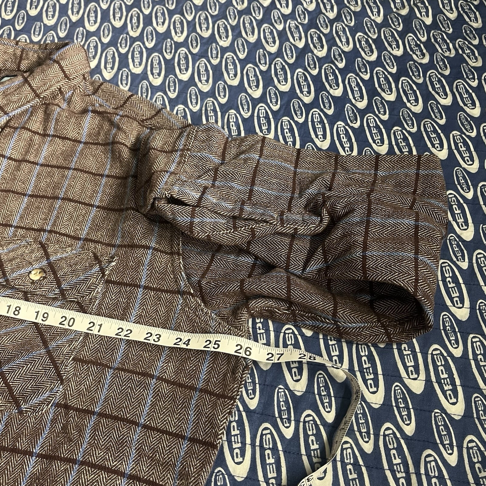 Vintage Fieldmaster Button Down Flannel Shirt Red… - image 6