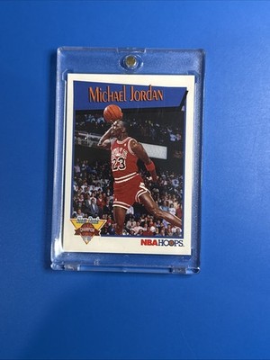 1991-92 NBA HOOPS Slam Dunk Champion Michael Jordan #IV **MINT