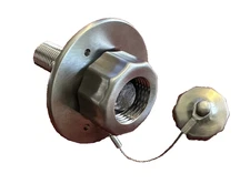 RVGUARD All Metal RV City Water Inlet with Check Valve ~ Hardware Not Included