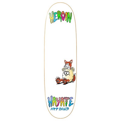 Heroin Hayate Fox Egg Deck 8,75'' Skateboard Deck