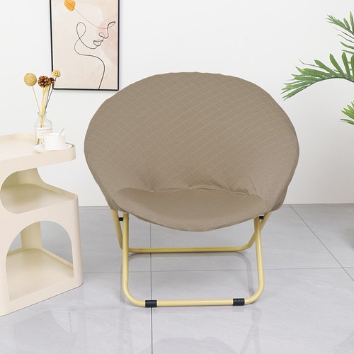 Stretch Round Saucer Chair Cover Camping Foldable Moon Chair Protector. - Picture 23 of 27