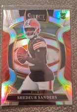 2025 Panini Select - Concourse Shedeur Sanders #54 Silver Prizm (RC)