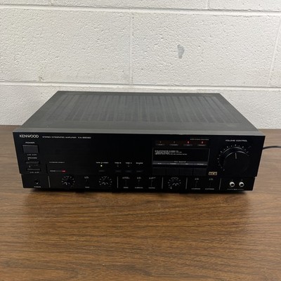 KENWOOD プリメインアンプ 本体 型式　KA-880SD　Black Kenwood KA-880SD Stereo Integrated Amplifier Lightly Tested