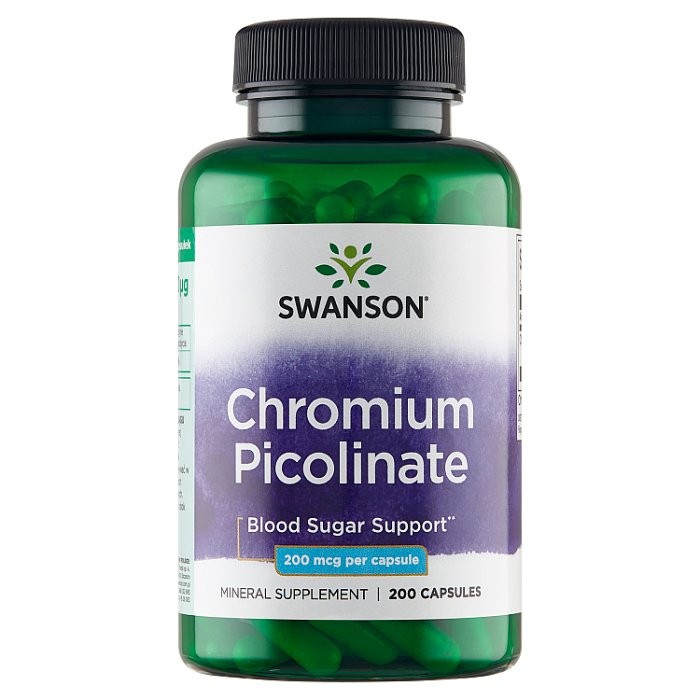 iHerb UK - Swanson Vitamins , Chromium Picolinate, 200 Mcg, 200 Vegan Capsules - Image 9