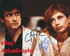 AFTER HOURS... Rosanna Arquette with Griffin Dunne - SIGNED