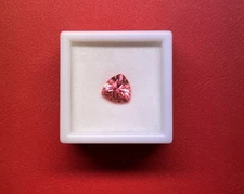 INTENSE PINK YAG loose faceted Gemstone 4.50 CT  10x10 