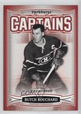 2006 Upper Deck Parkhurst A Salute to Captains 3724/3999 Butch Bouchard #186 1k9
