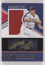 2018 USA Baseball Stars & Stripes Black Gold Prime 10/10 Nick Sprengel Auto u6m