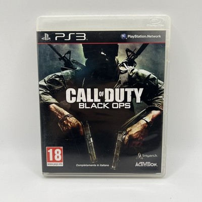 Call of Duty Black Ops PS3 Sony Playstation 3 PAL ITA Game Used COMPLETE