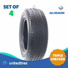 Set Of 4 Used 26565r17 Michelin X Lt As 112t - 7.5-8.532
