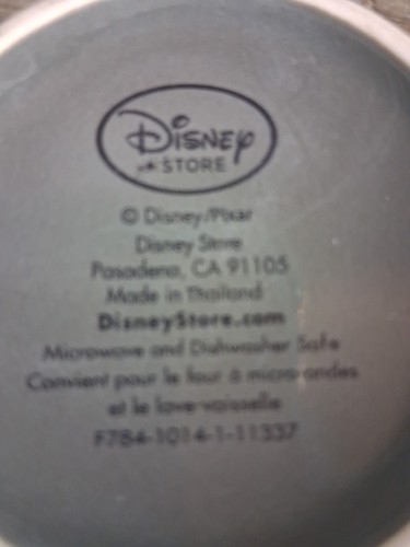 PIXAR CARS MATER COFFEE CUP MUG DISNEY STOREGRAY ORANGE - Picture 7 of 13