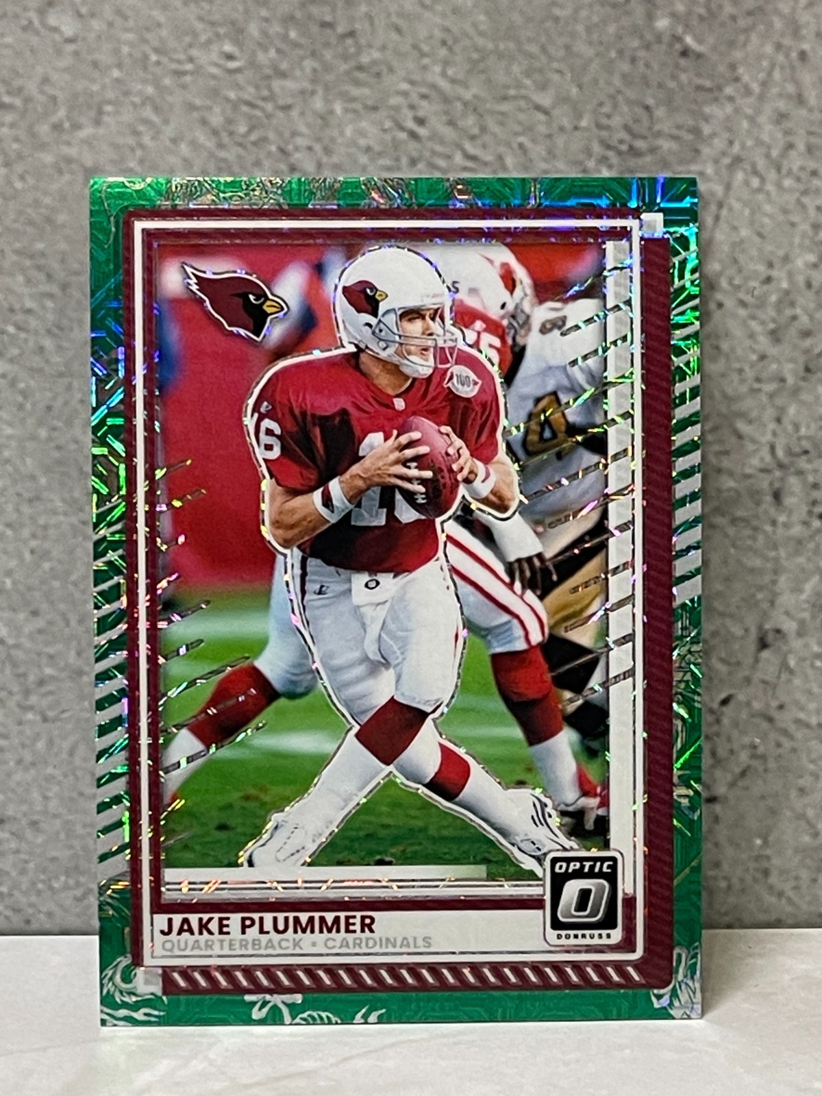 2025 Donruss Optic Dragon #189 Jake Plummer (#'d/24)