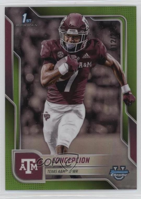 2025 Bowman U Chrome Lime Green Refractor 12/275 Kevin Concepcion KC #91 0xu5