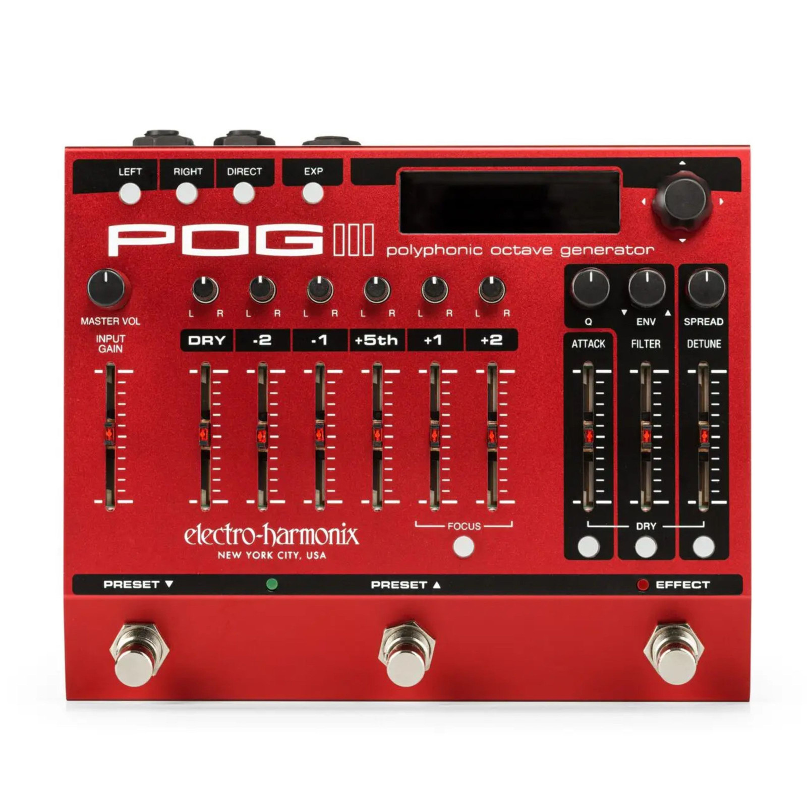 Генератор полифонических октав Electro Harmonix POG3 - Эффект для гитары