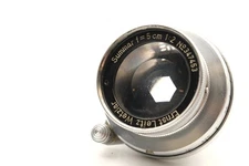 Leica Leitz 5cm f2 Summar F12.5 M39 Screw Mount Lens No 347453