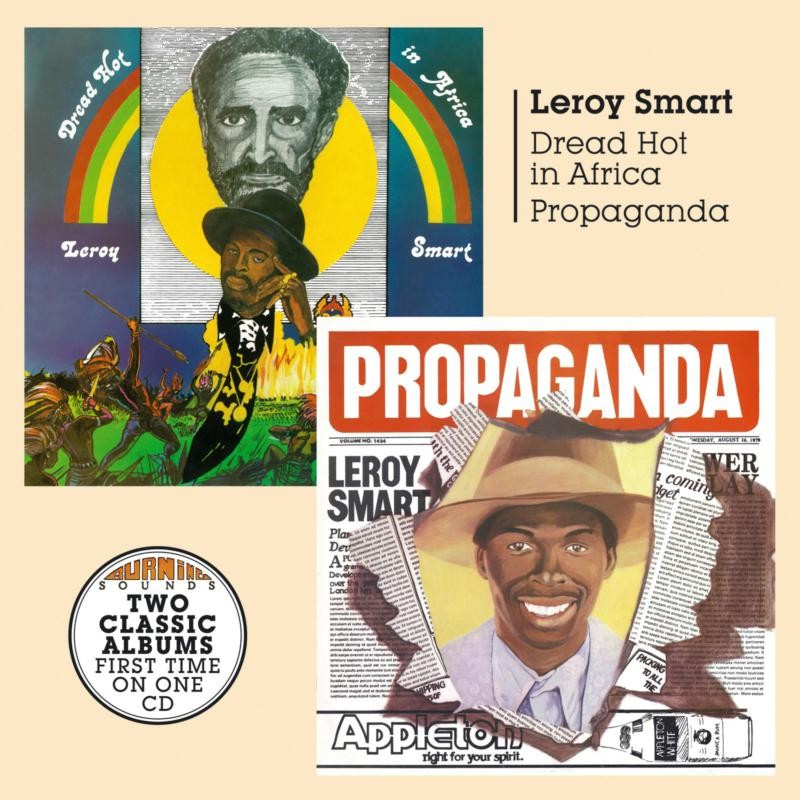 Leroy Smart Dread Hot In Africa / Propaganda CD BSRCD987 NEW