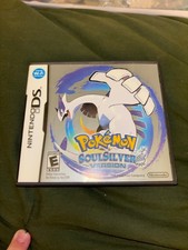 Authentic Pokemon SoulSilver DS CIB Not for Resale Case Great Condition