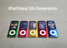 Apple iPod Nano 5th Generation 8GB 16GB Assorted Colors New Battery Testing Work
