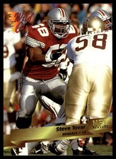 1993 Wild Card Steve Tovar Rookie Cincinnati Bengals #20. rookie card picture