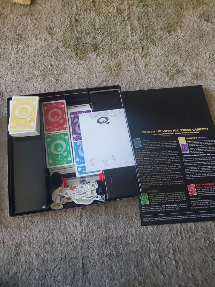 Juego de mesa Quelf - Obedecer el juego de cartas 2011. Foto 2 de 2