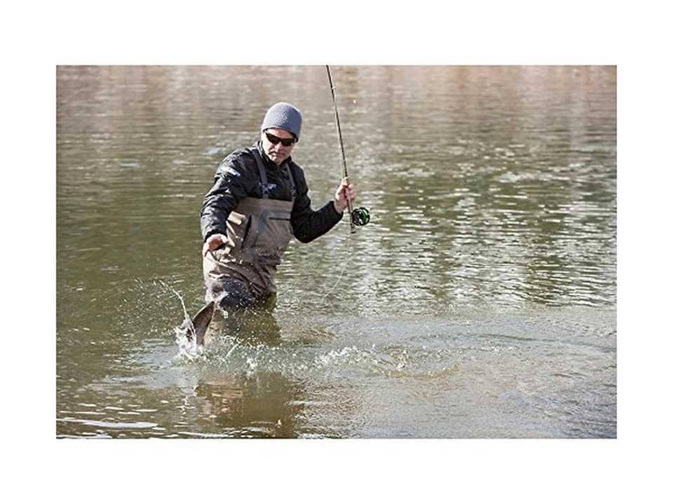 Hodgman Mackenzie Cleat Chest Bootfoot Fishing/Hunting Waders Size - 7 - Image 3 of 4