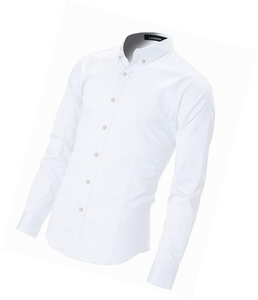 button con Oxford down button Camicia fit slim da bottone down uomo dqXSwyKwt