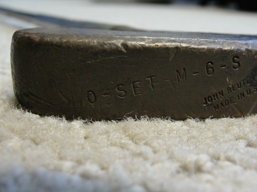 Vintage Acushnet Bullseye Putter O-Set 0S M6 S John Reuter 36” all original RH - Picture 2 of 11