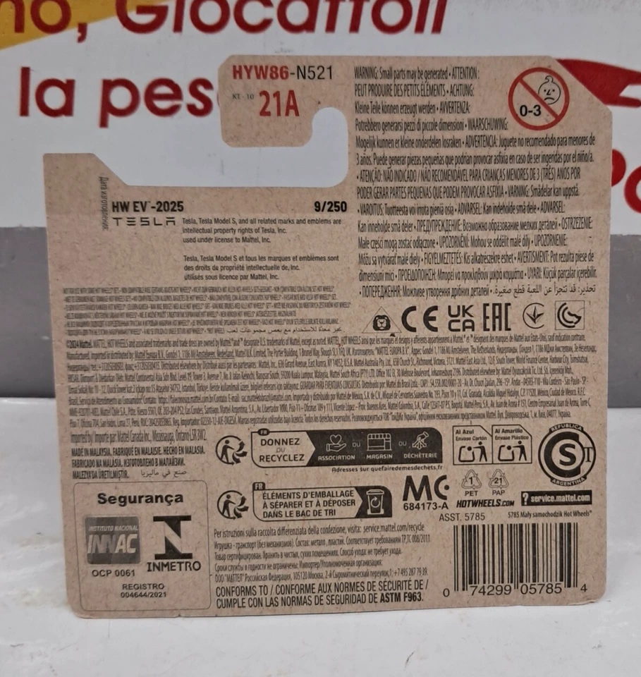 HOTWHEELS 1/64 FISH'D CHIP'D'   MATTEL  2025 - Immagine 2 di 2