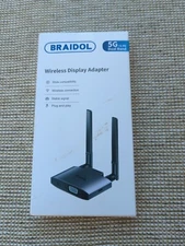 Braidol Wireless Display Adapter 5g+2.4G Dual Band Plug And Play