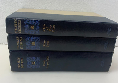 Lot Of 3 Dickens Classics, Oliver Twist, David Copperfield, A Tale Of Two Cities
