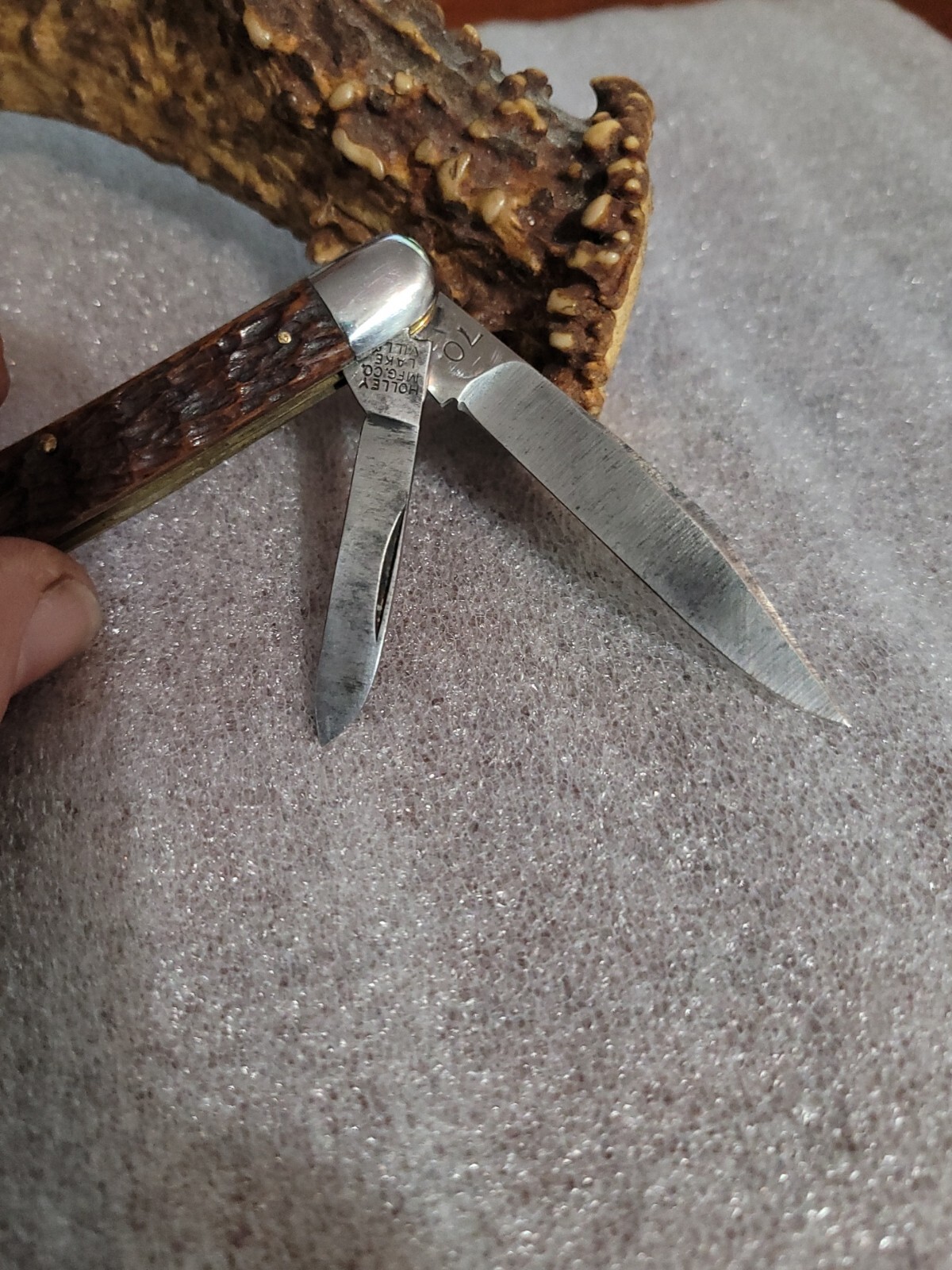 Vintage Holley MFG C.O LAKEVILLE JACK POCKET KNIFE NICE eBay