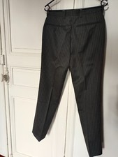 Pantalon Large Yohji Yamamoto Taille 4 - Bleu à Pois, Style été, Coupé Ample, En Très Bon état