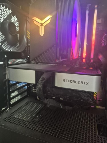 NVIDIA GeForce RTX 3060 Ti Founders Edition 8GB GDDR6 GDDR6 Graphics Card - Picture 2 of 2