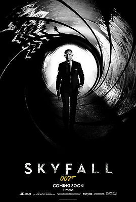 SKYFALL JAMES BOND 007 Movie Film Poster A4,A3,A2,A1 Home Wall Art Print
