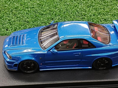 ミニカー hpiracing Nismo R34 S-tune Bayside Blue ミニカー hpiracing Nismo R34 S-tune Bayside Blue Nissan