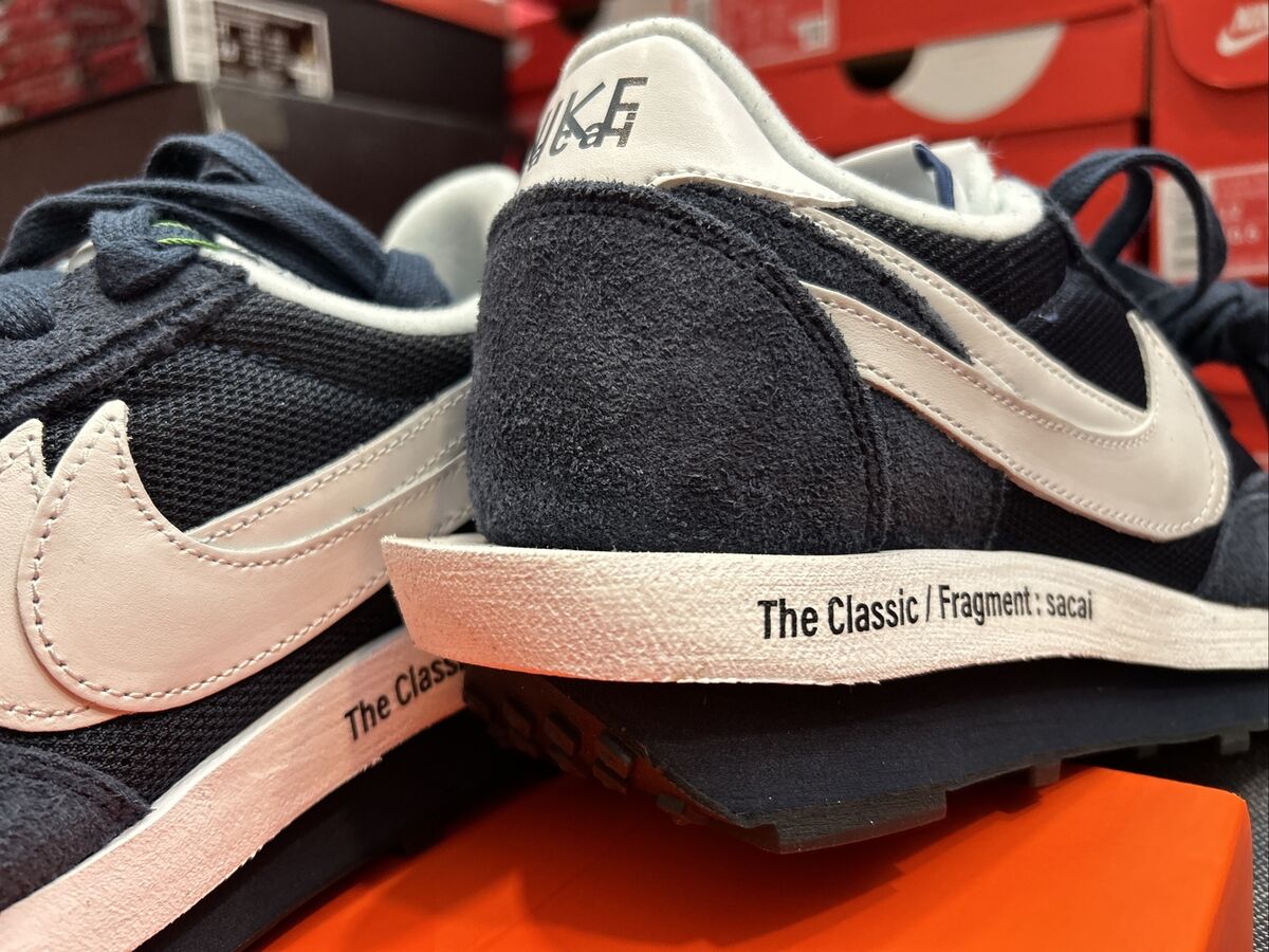 Fragment Design x Sacai x Nike LDWaffle “Blackened Blue Fragment Design x Sacai x Nike LDWaffle “Blackened Blue
