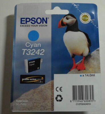 Epson T3242 Cyan Ink for SureColor SC-P400 SC P400 C13T32424010  